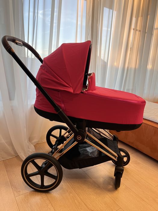 Landou Cybex Platinum Lux Priam 4.0 - Barbie Pink