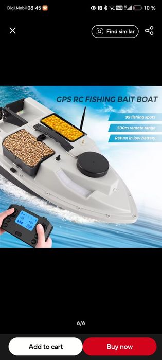 Barcuta nadit cu gps