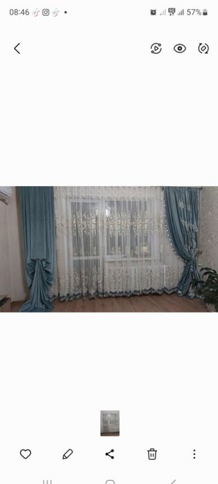 Продам шторы + тюль