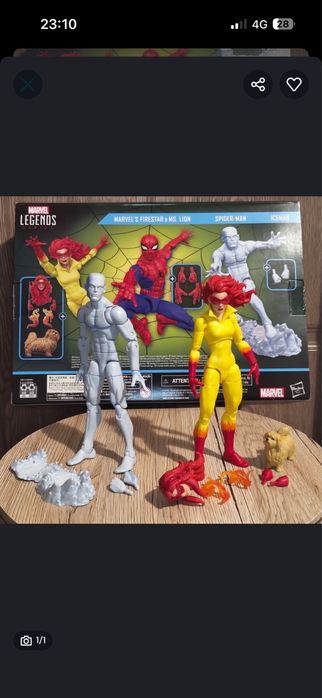 Marvel Legends Spiderman And his amazing friends