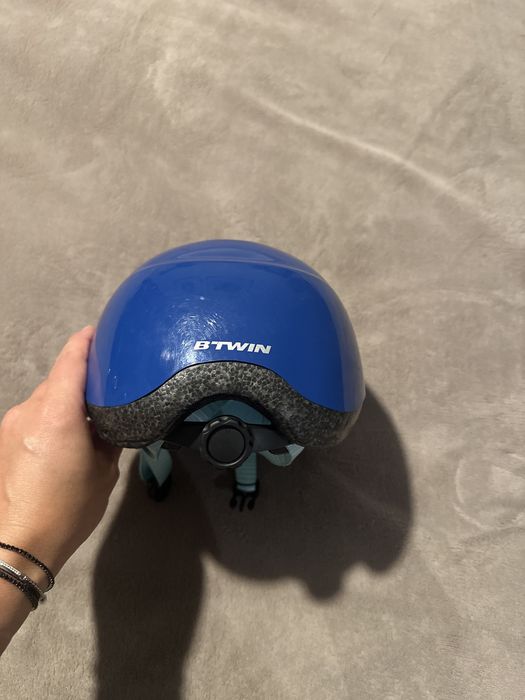 Casca Dechatlon xxs albastru