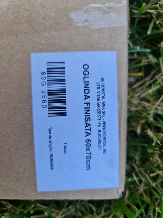 Vand oglinda finisata Romstal 60x70 sigilata