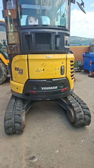 Miniexcavator  Yanmar VIO33 , an 2021, zero tail swing, ,2200 ore