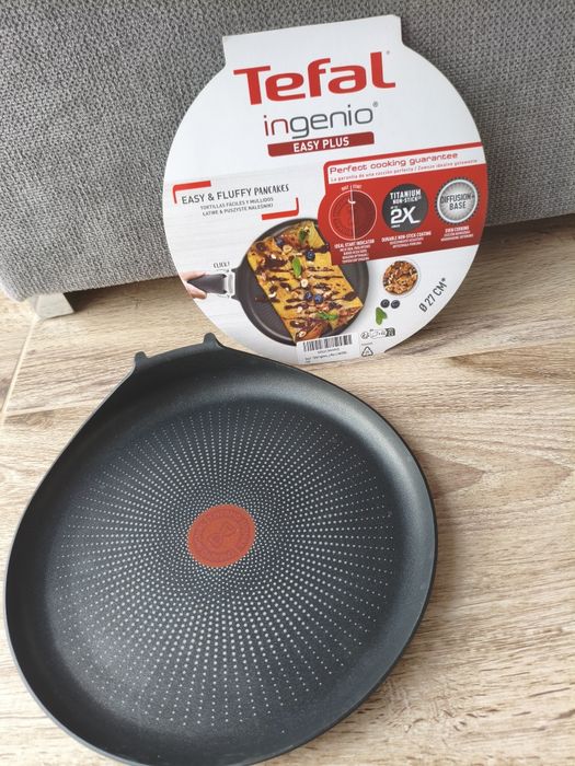 Tefal Ingenio Easy Plus L1461004 – Tigaie pentru clătite 27 cm, Non-St