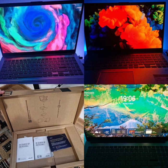Laptop ASUS Vivobook Go 15 OLED – model E1504GA-L1248W, impecabil