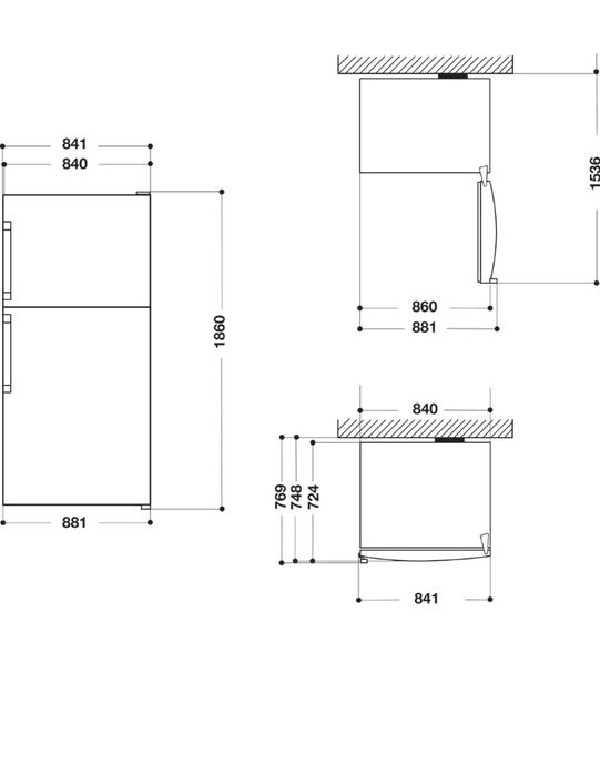 Combina frigorifica Wirlpool 587 litri - nu mai raceste
