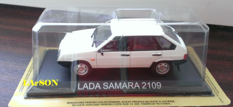 Macheta Lada Samara (VAZ 2109) 1988- DeAgostini Masini de Legenda 1/43
