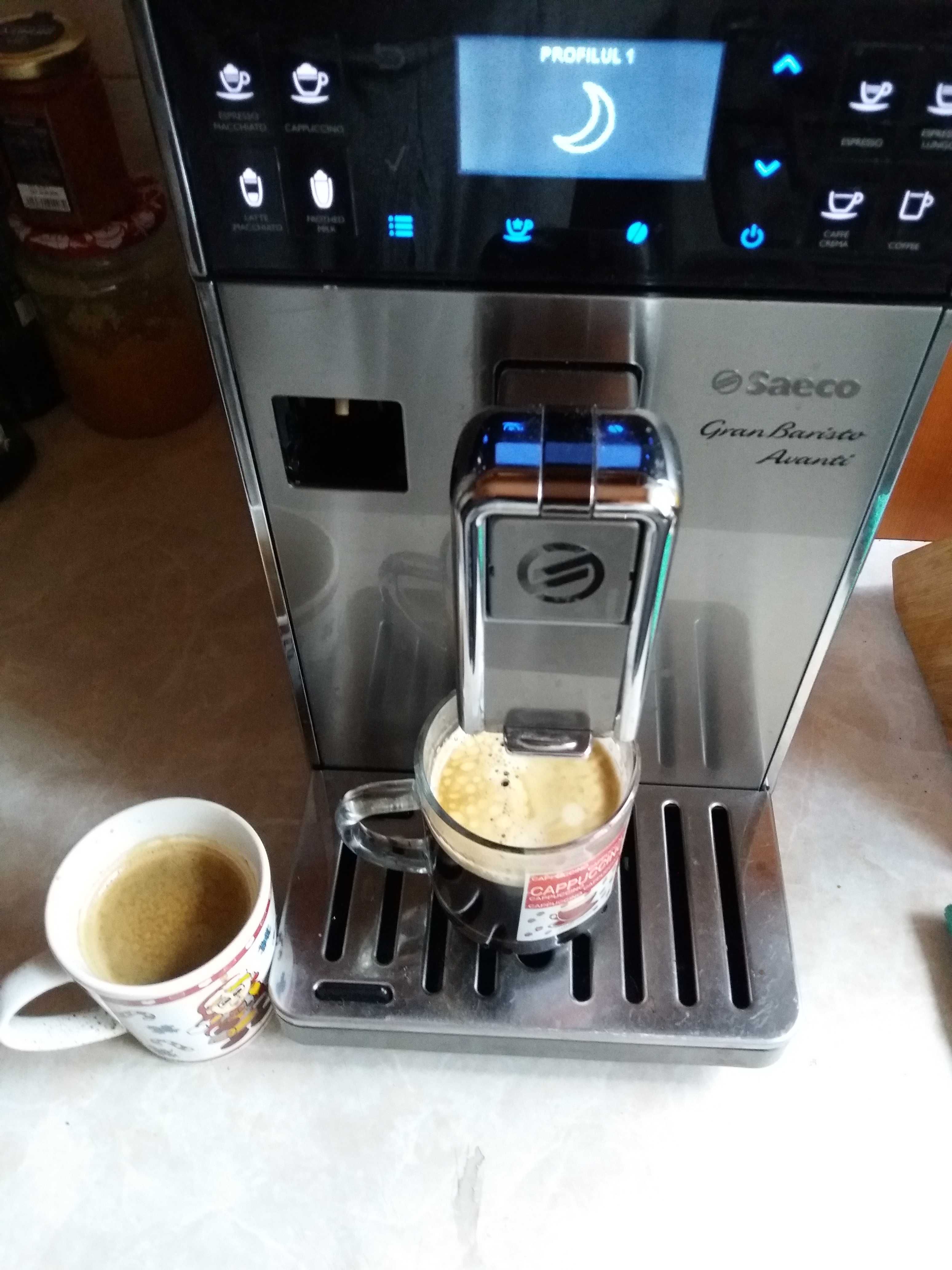 Aparat cafea saeco grandbaristo avanti bluetooth si aplicatie