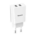 Зарядно устройство Baseus Speed Mini Dual U Travel Charger 10.5W