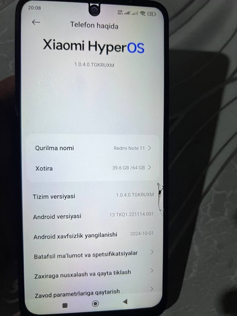 Redmi note 11 ..