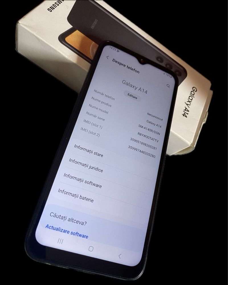 Vând samsung galaxy a14