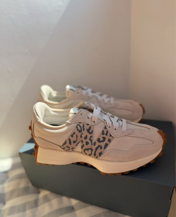 New Balance 327 bej cu model leopard marimea 37 noi originali