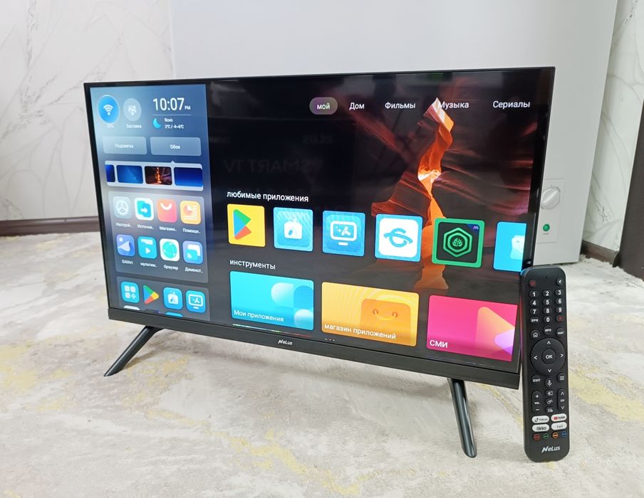 ТЕЛЕВИЗОР Nelus Смарт 2025 Wi-fi YouTube.