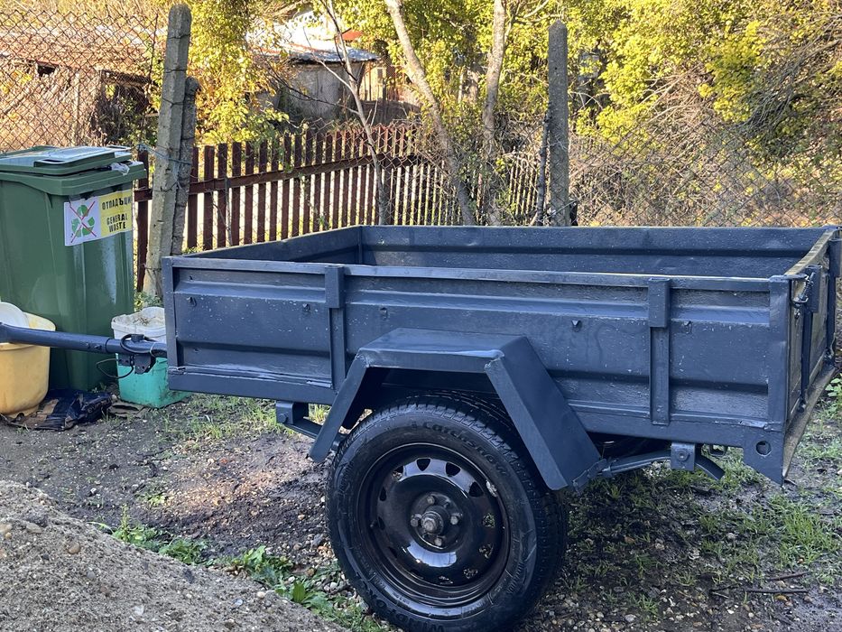 Мотоблок с ремарке