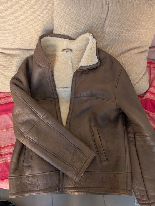 Cojoc Vintage Piele Miel Barbati