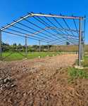 Vand Hala Metalică 10×15×3.5 cu panouri sandwich sau pe elemente, 
Con