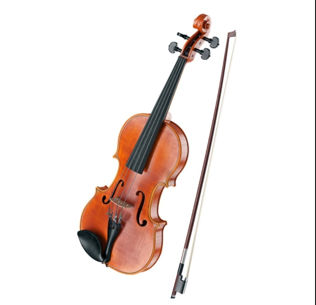 Viola vioara clasica din lemn husa transport inclusa 65 cm NOU