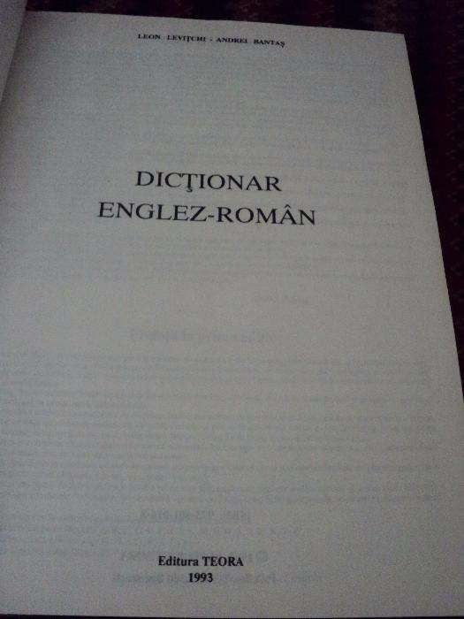 Dictionar englez-roman 70 000cuvinte