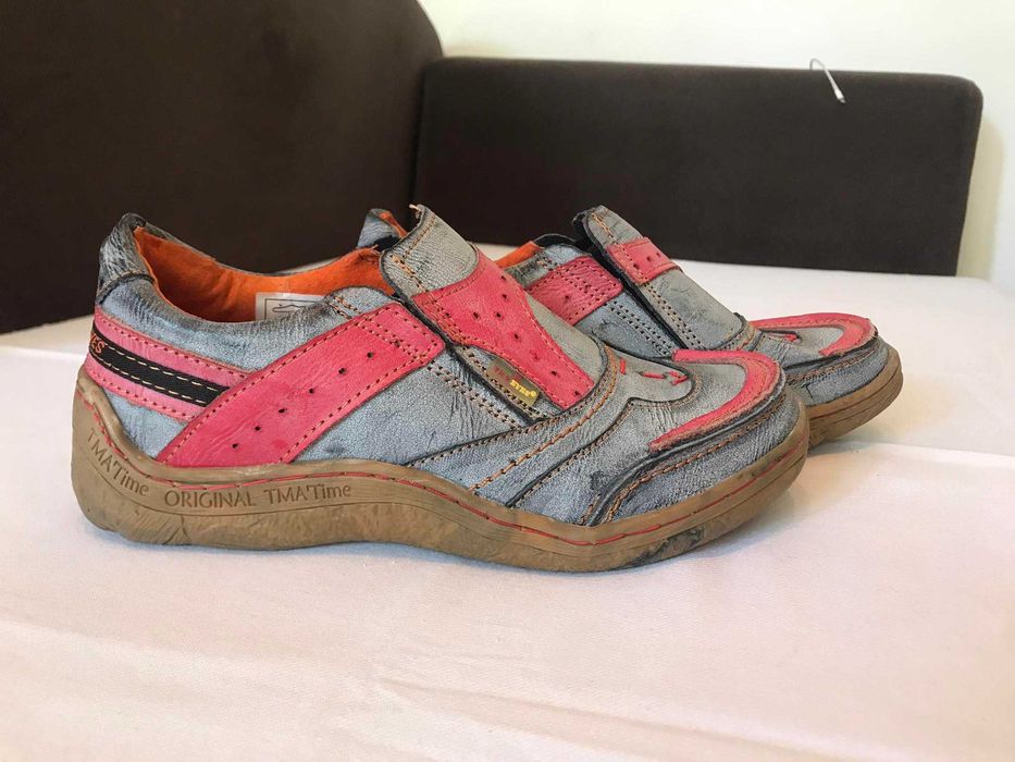 TMA TIME Comfort обувки естествена кожа 36,5/37 номер Ортопедични