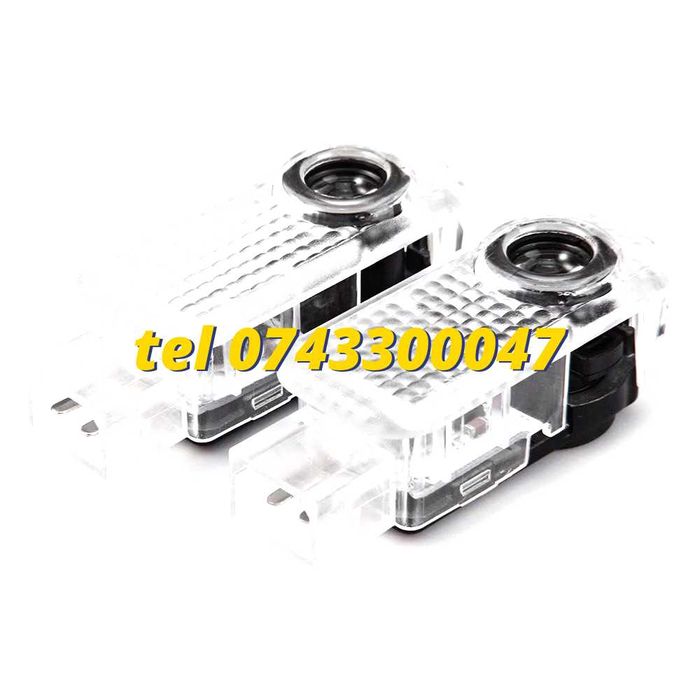 Lumini Usi Audi A1 A3 A4 A5 A6 A7 A8 Q3 Q5 Q7 Logo Proiectoare Dedica