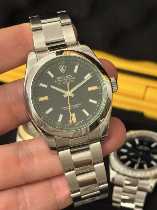 Rolex Milgauss Verde An 2009 Otel Acte 40mm Automatic