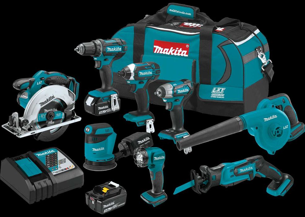 Set Makita cu 8 Scule (USA)