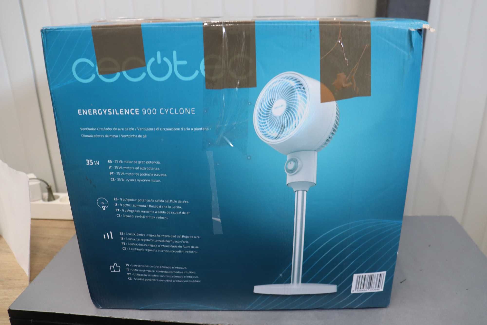 Вентилатор Cecotec EnergySilence 900 Cyclone - 35W БЯЛ