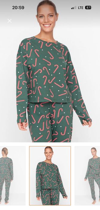 Pijama de dama de Craciun, matime XL, noua cu eticheta