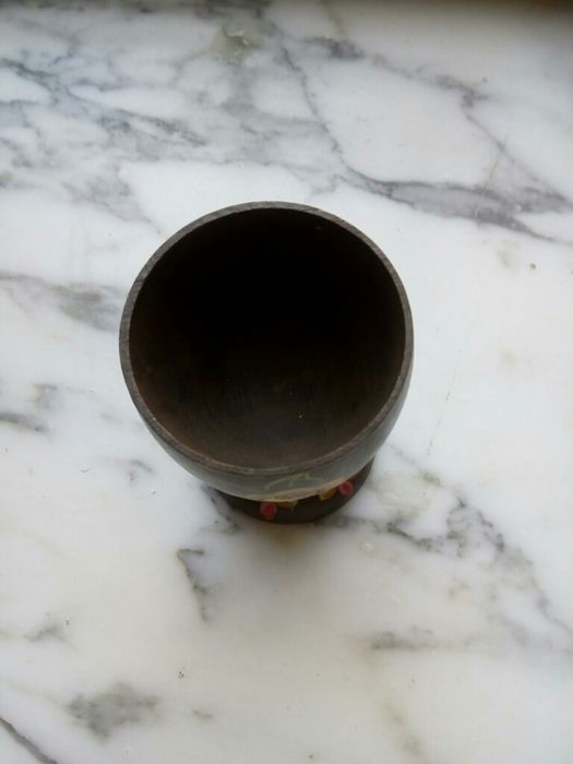 Дървени чашки за яйце два броя