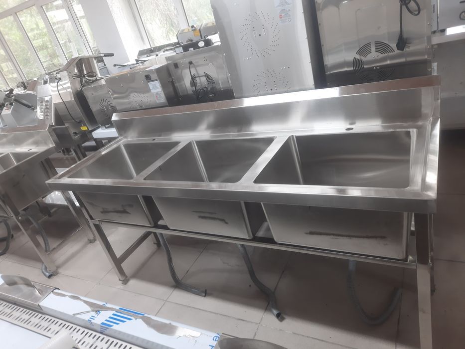 Мойка  тройная 1800х600х850