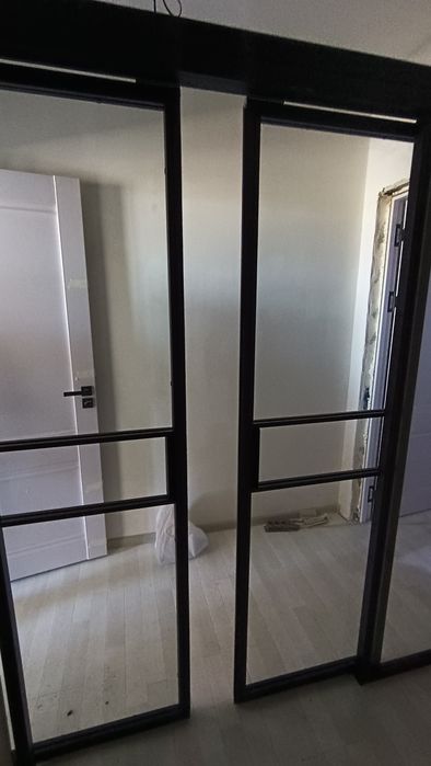 Раздвижные двери/раздвижные перегородки/Стекляный двери/ лофт ...