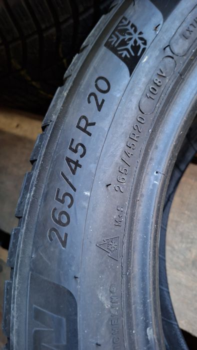 2buc 265 45 R20 Michelin iarna M+S cauciuc anvelopa ms 20