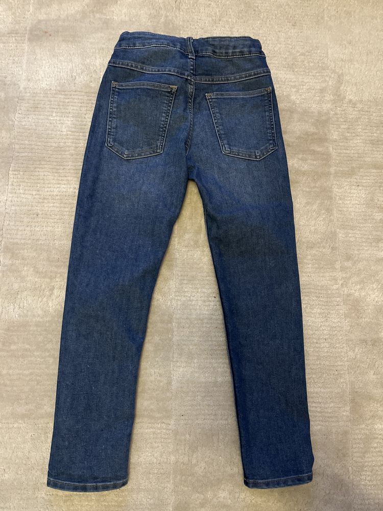 4 perechi Blugi / pantaloni copii marine - 128