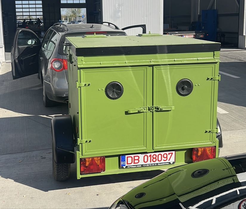 Remorca transport caini sau animale mici!