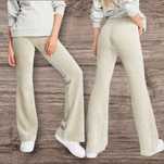Pantaloni evazati catifea*S