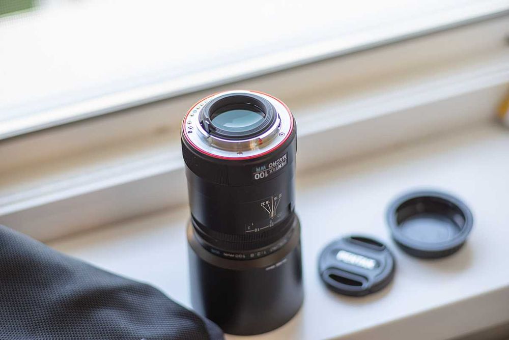 SMC Pentax D FA 100mm F 2.8 Macro WR ca NOU+Acumulator Original-Cadou!