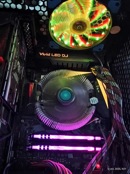 kit AMD Ryzen 5600 + Biostar X370GT7+ 16GGB DDR4