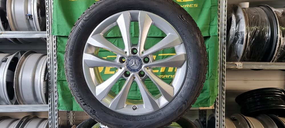 Set roti complete Mercedes Benz C Class 225 55 R 17 Bridgestone