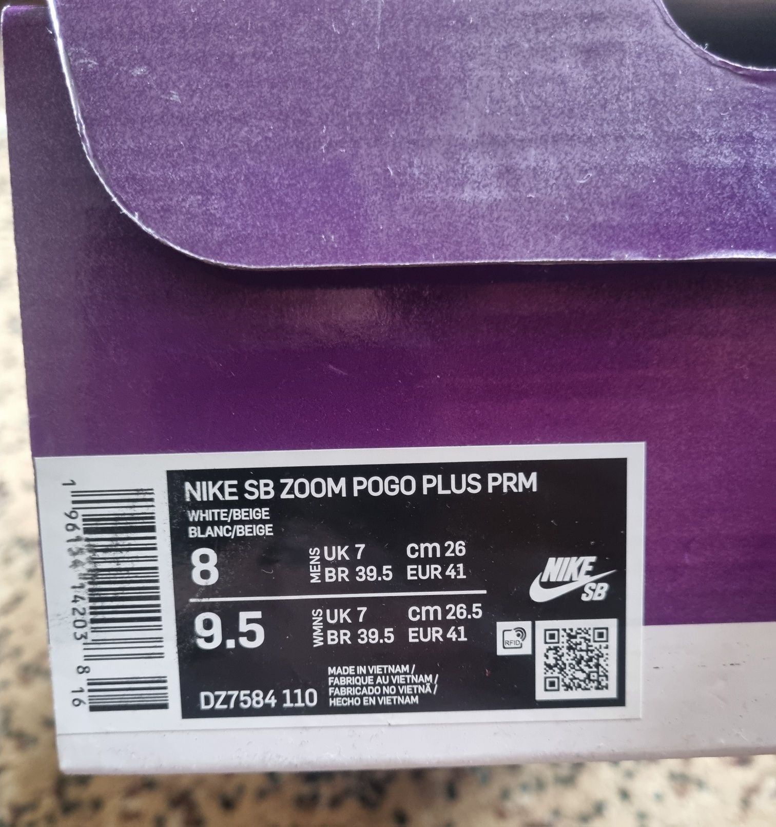 Кроссовки Nike SB Zoom Pogo Plus PRM