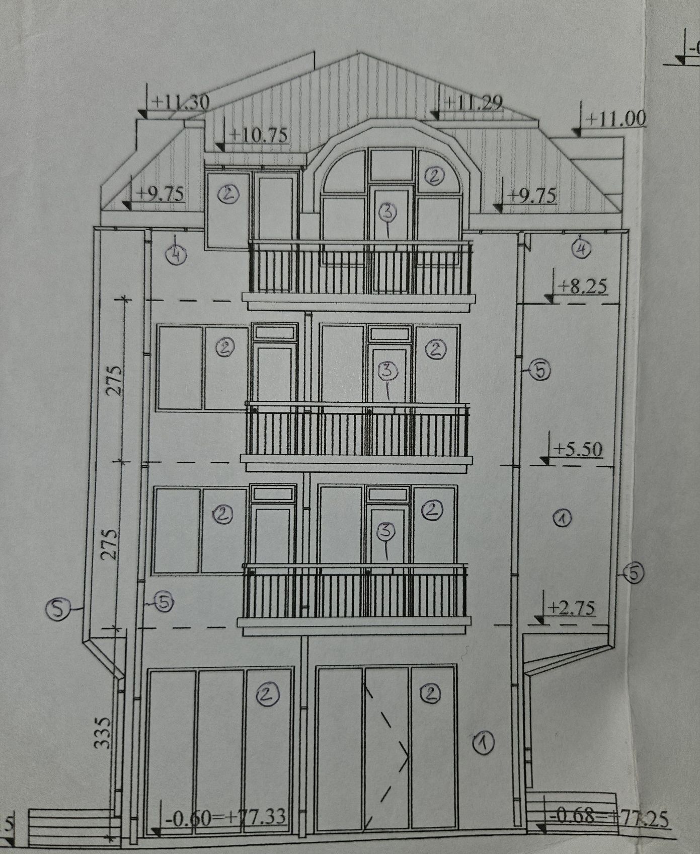 Продават се 5 къщи 1184кв.м