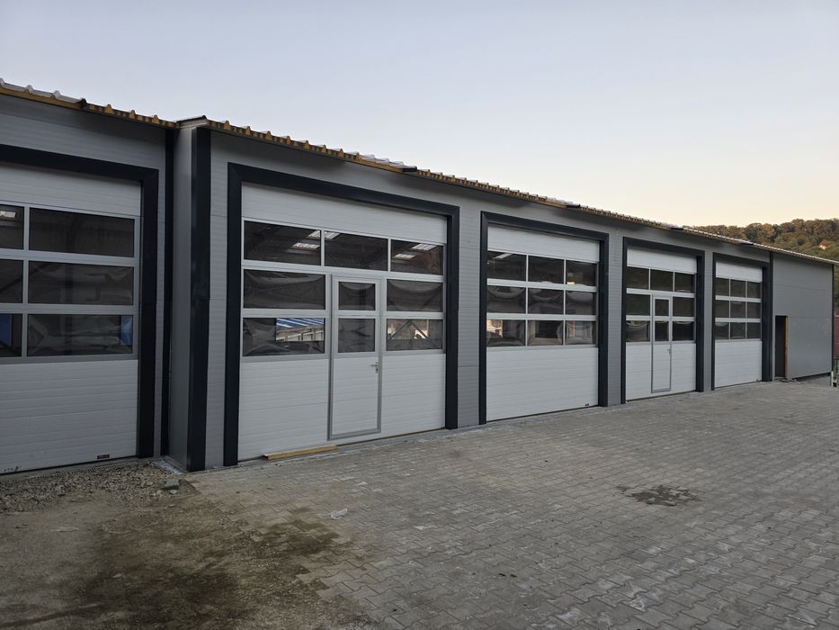 Hala metalica structura pe suruburi service garaj demontabila agricola