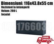 Lada Cutie Depozitare Organizare Plastic Gradina 280L+LIVRARE GRATUITA