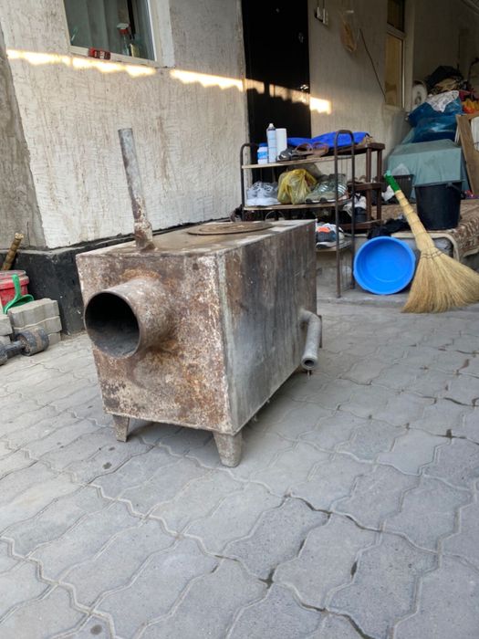 Печька углевая в хорошем состоянии