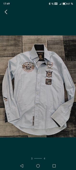 Vând cămăși Camp David.