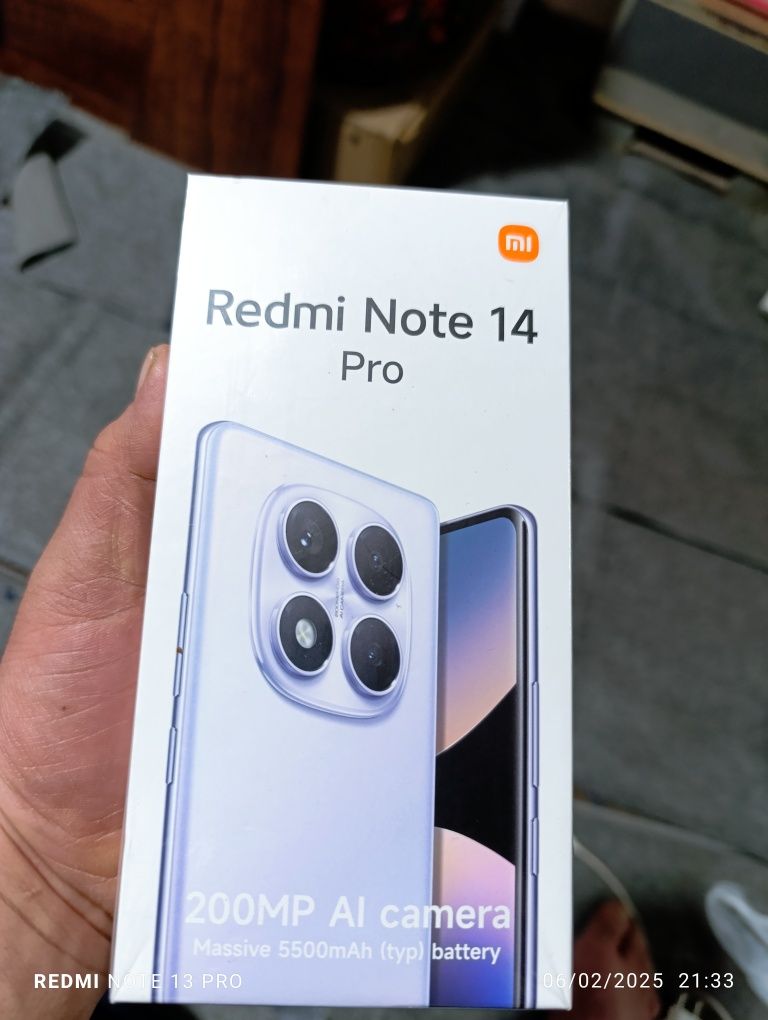 Redmi note 14 pro  12/512 holati ideal