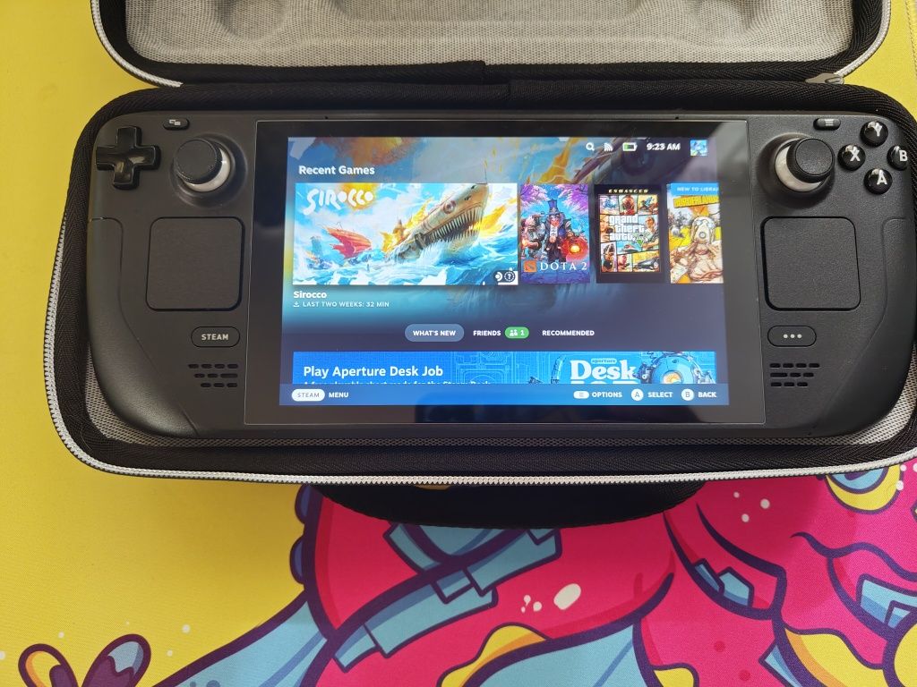 Vând steam deck lcd