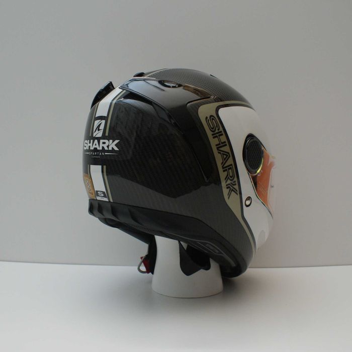 Каска за мотор SHARK SPARTAN Carbon Priona White размер S