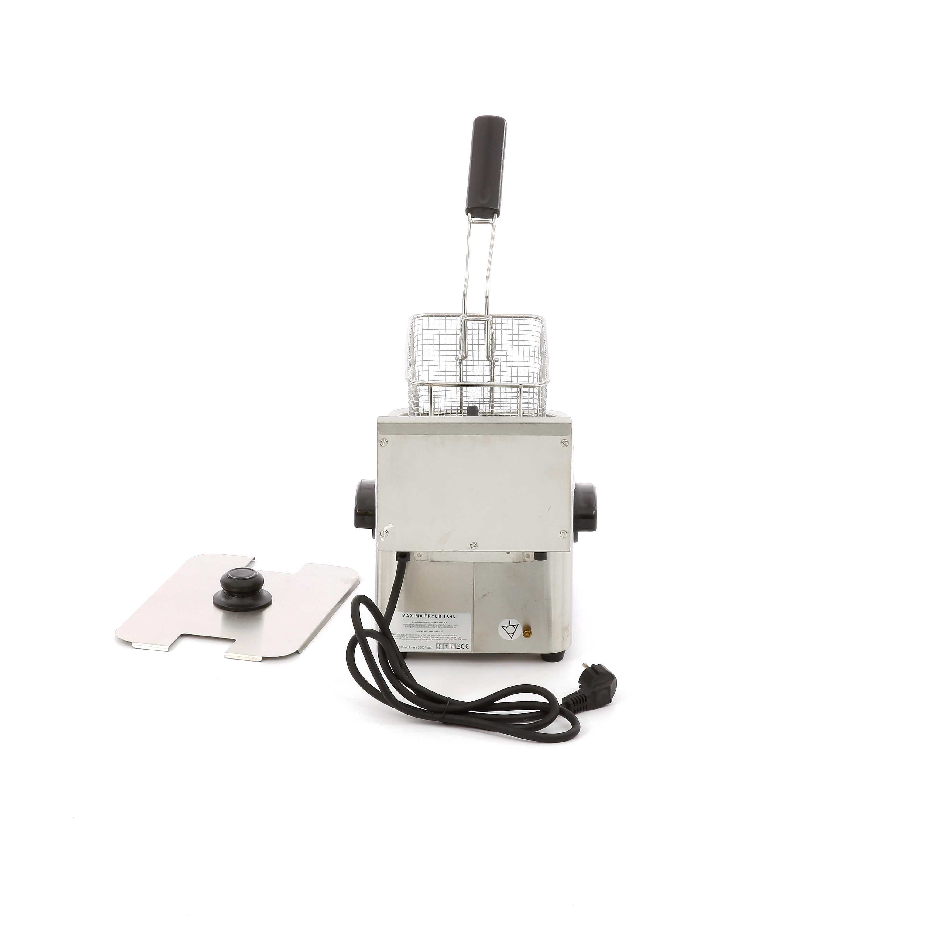Friteuza electrica profesionala, capacitate 4l ulei, 1 kg cartofi