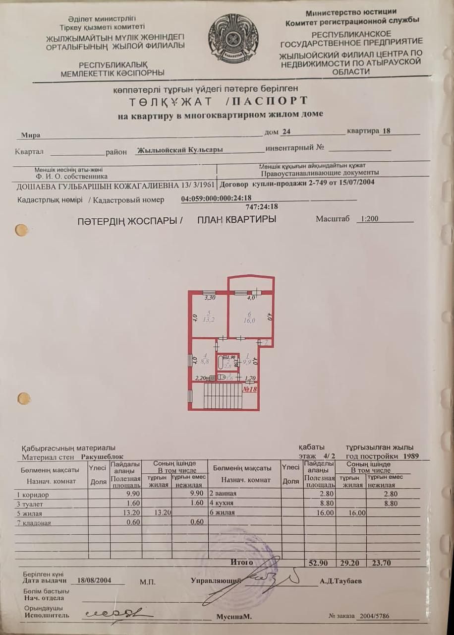 Продажа квартиры