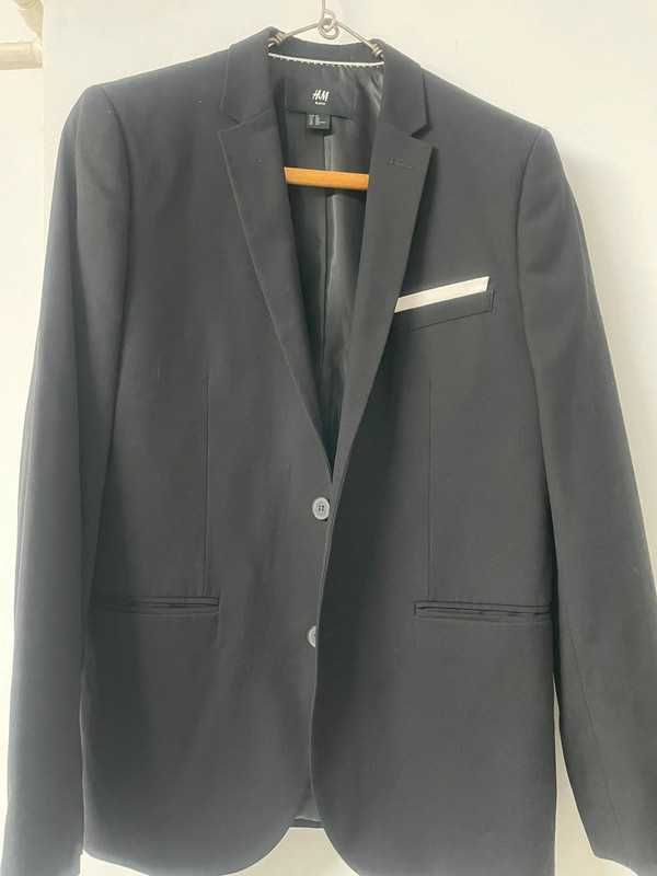 Sacou H&M, mărimea 52, culoare negru